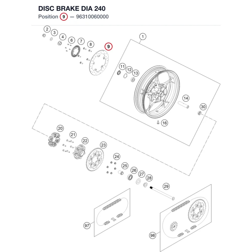 DISC BRAKE DIA 240