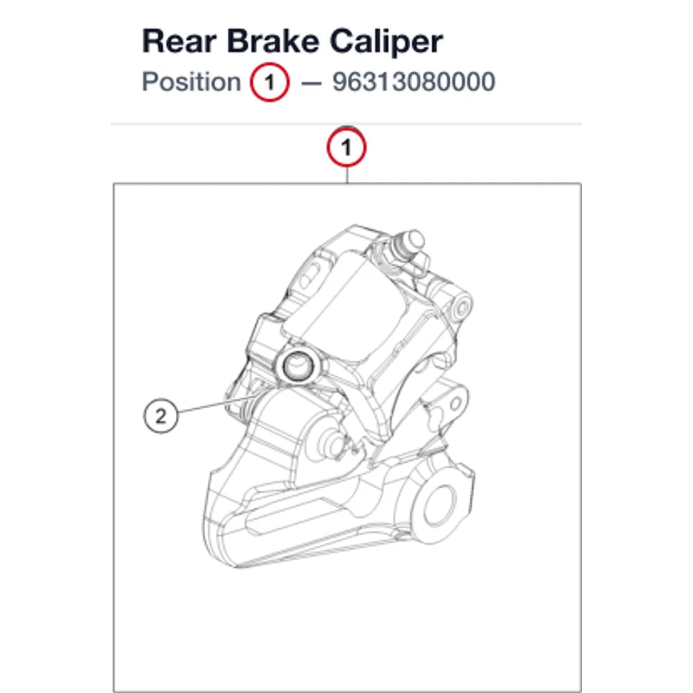 Rear Brake Caliper