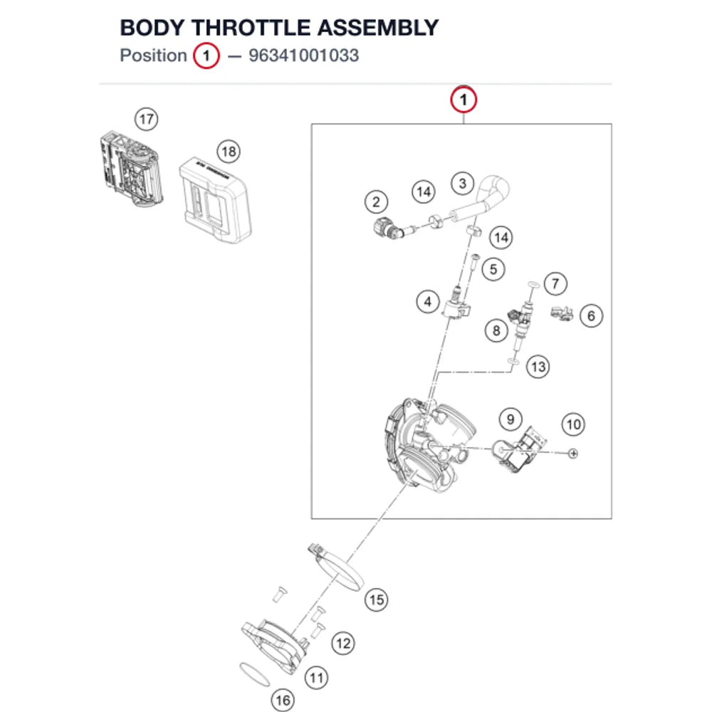 BODY THROTTLE ASSEMBLY