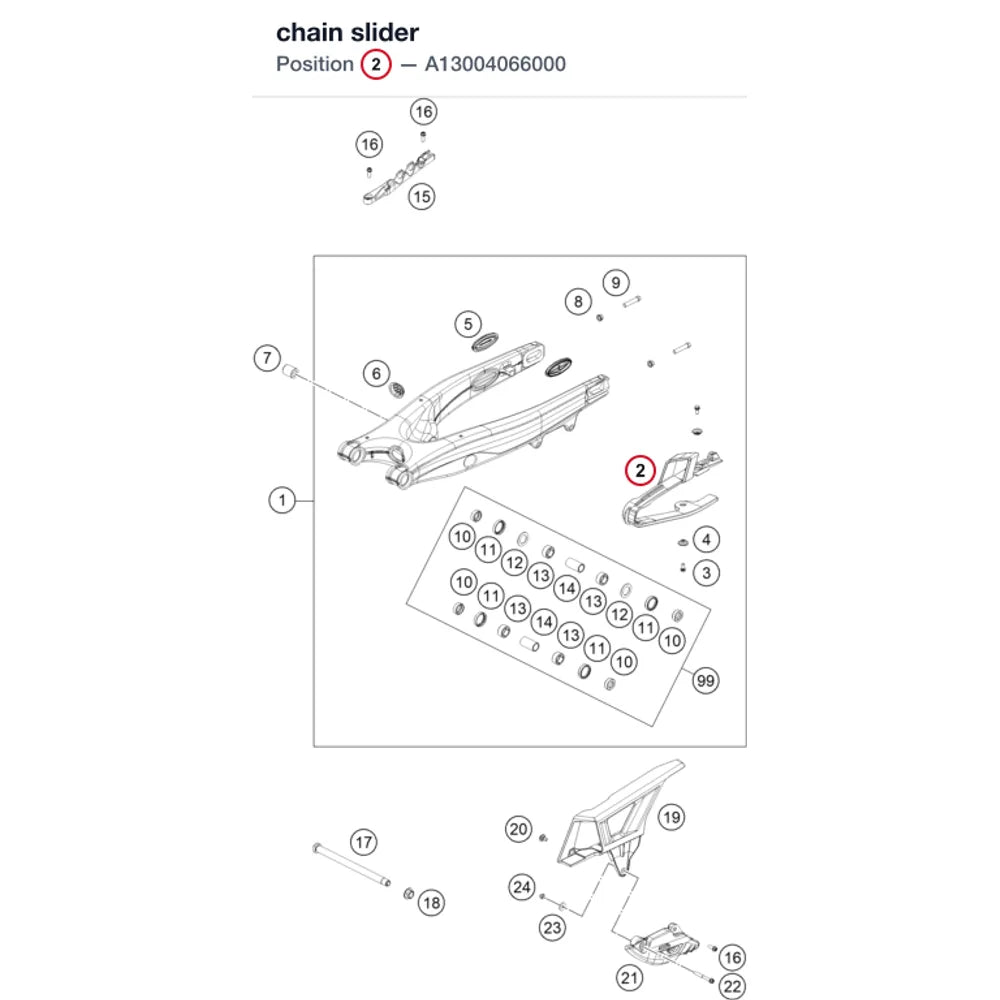 chain slider