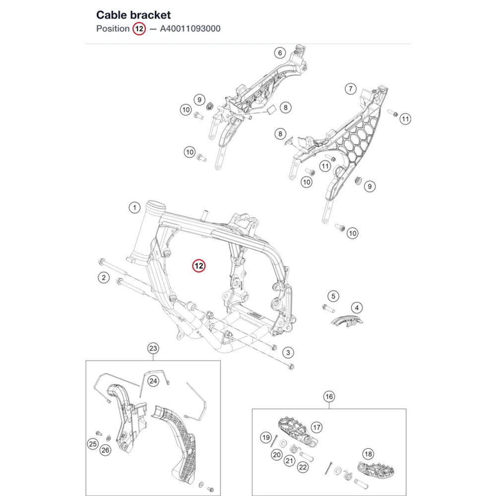 Cable bracket