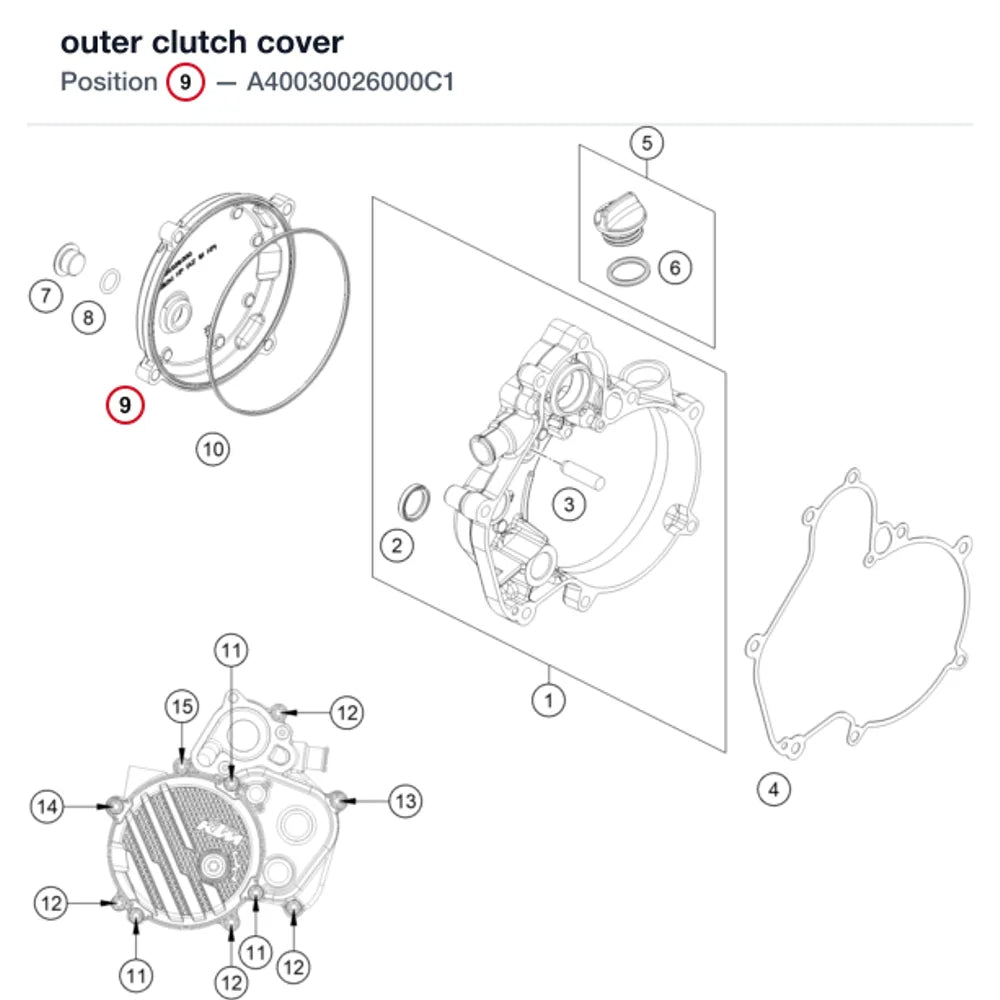 outer clutch cover