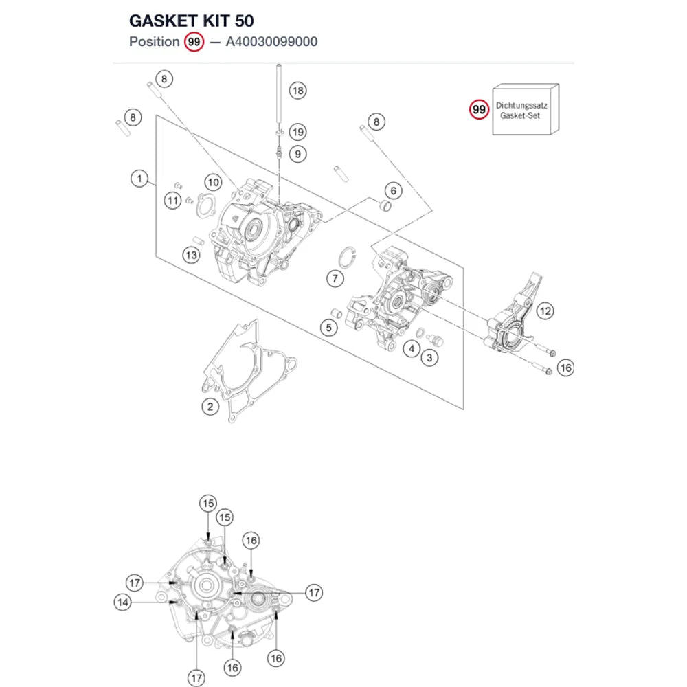 GASKET KIT 50