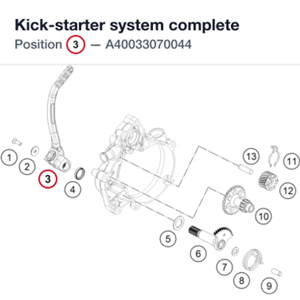 Kick-starter system complete