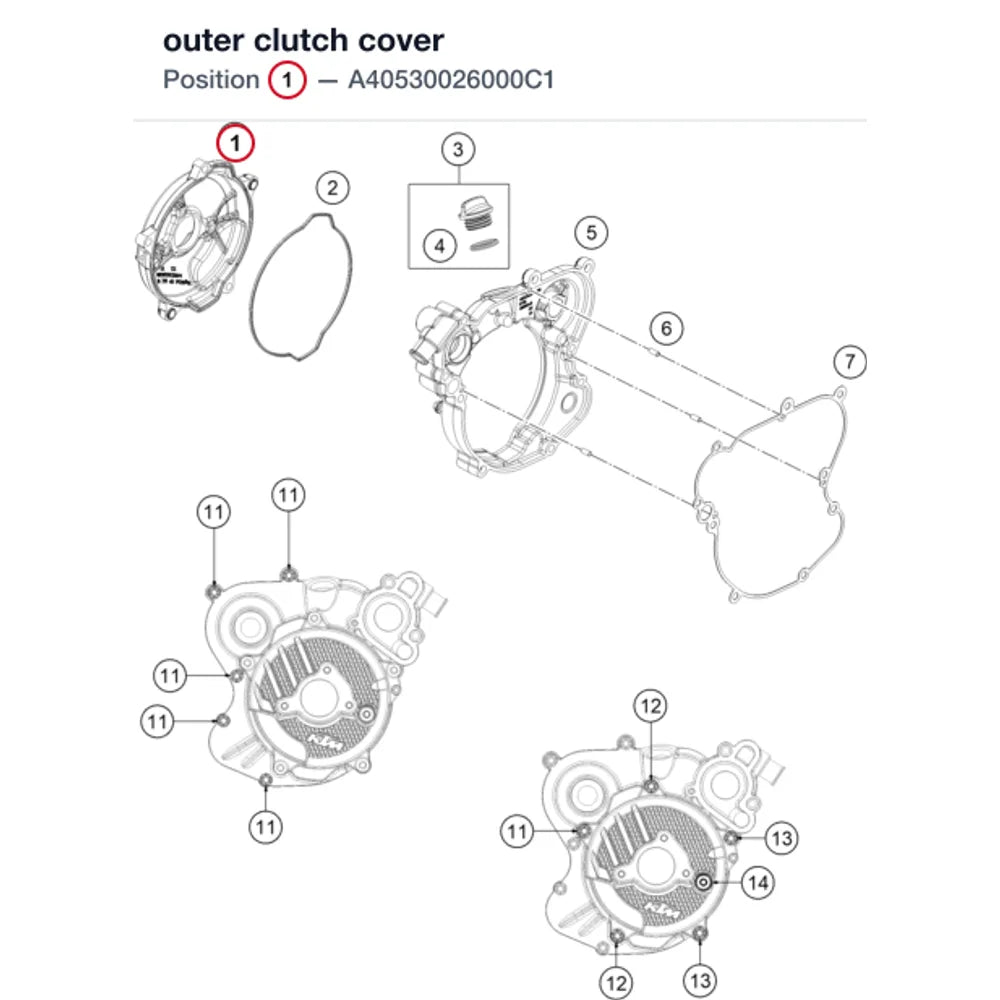outer clutch cover