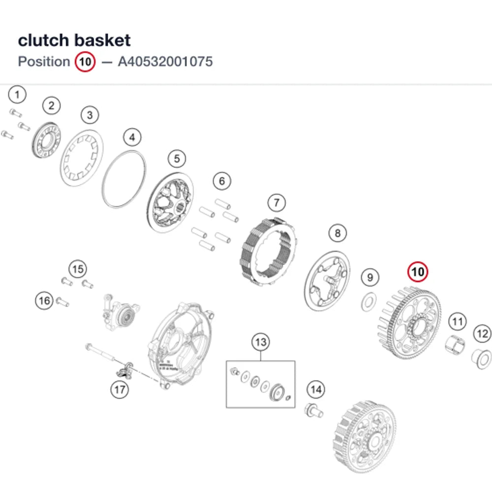 clutch basket
