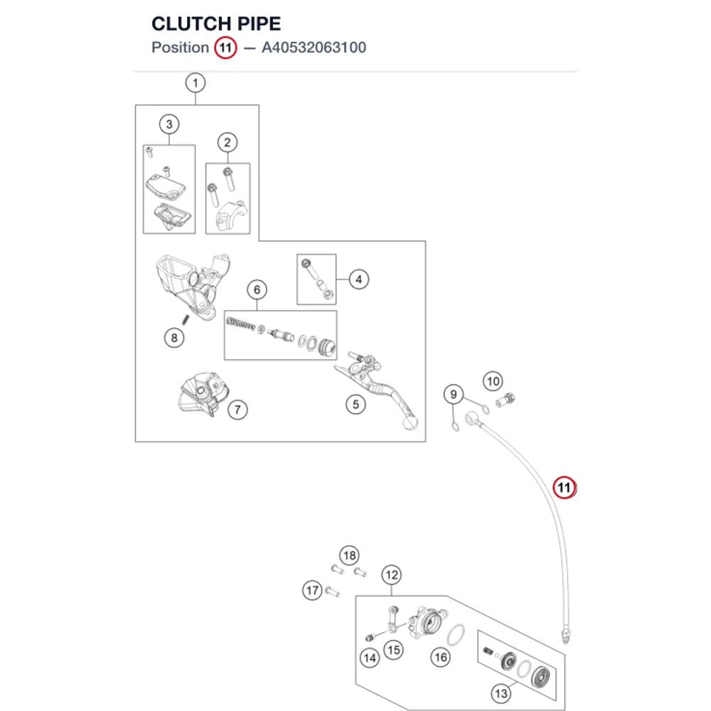 CLUTCH PIPE