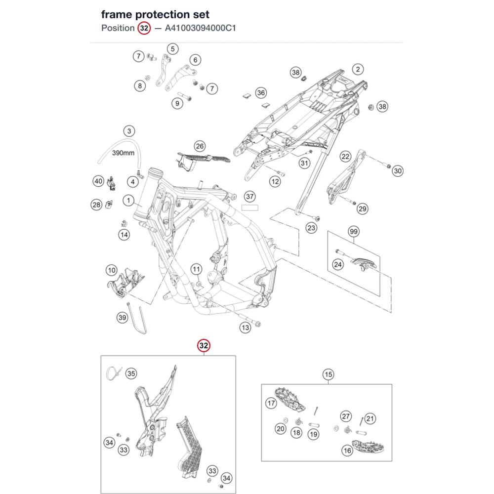 frame protection set