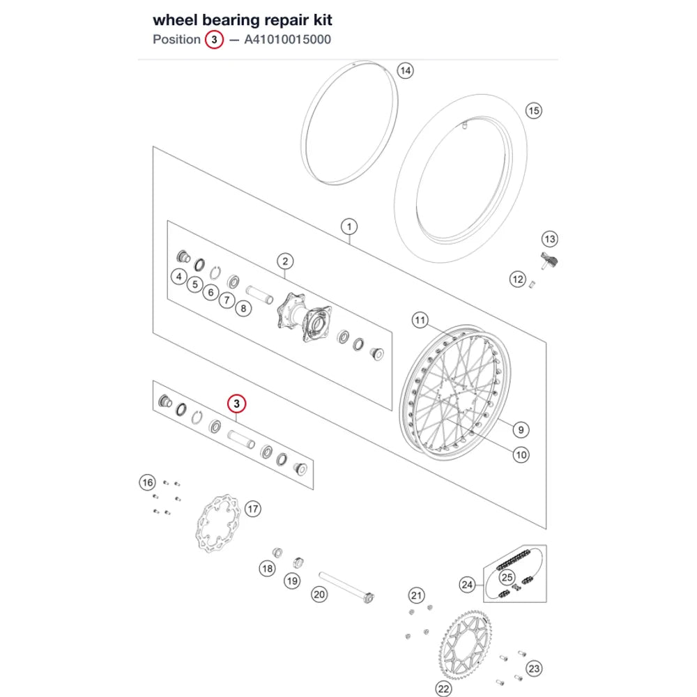 wheel bearing repair kit