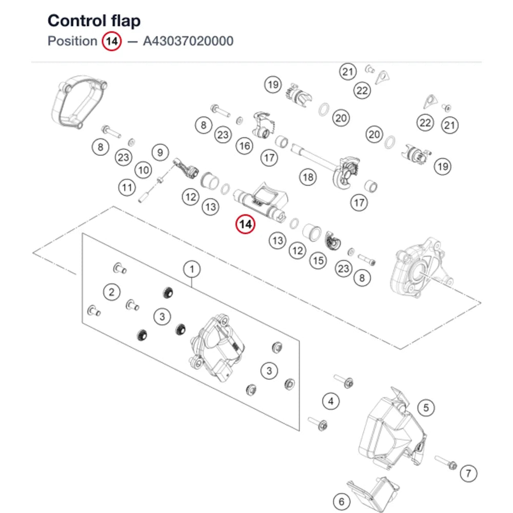 Control flap