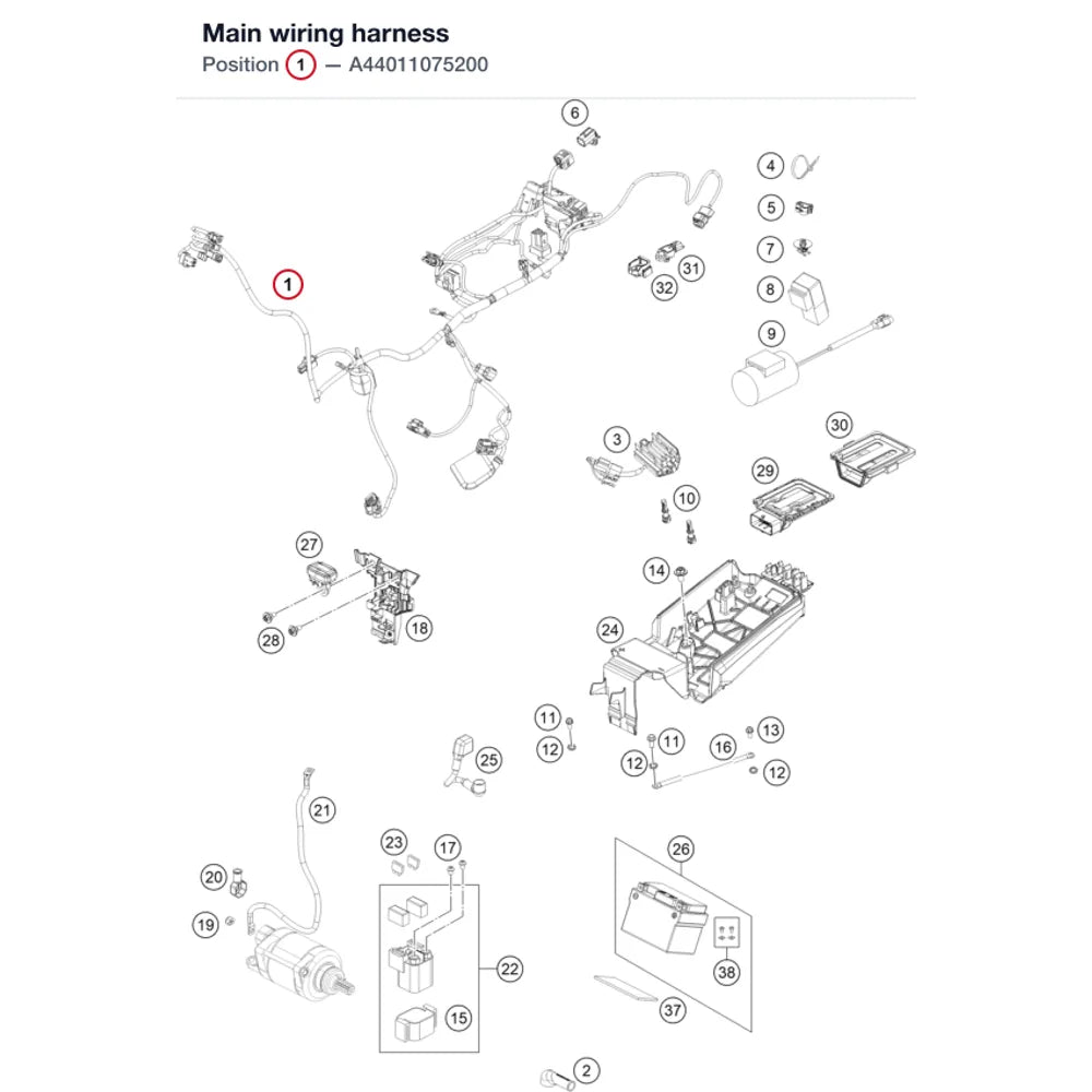 Main wiring harness