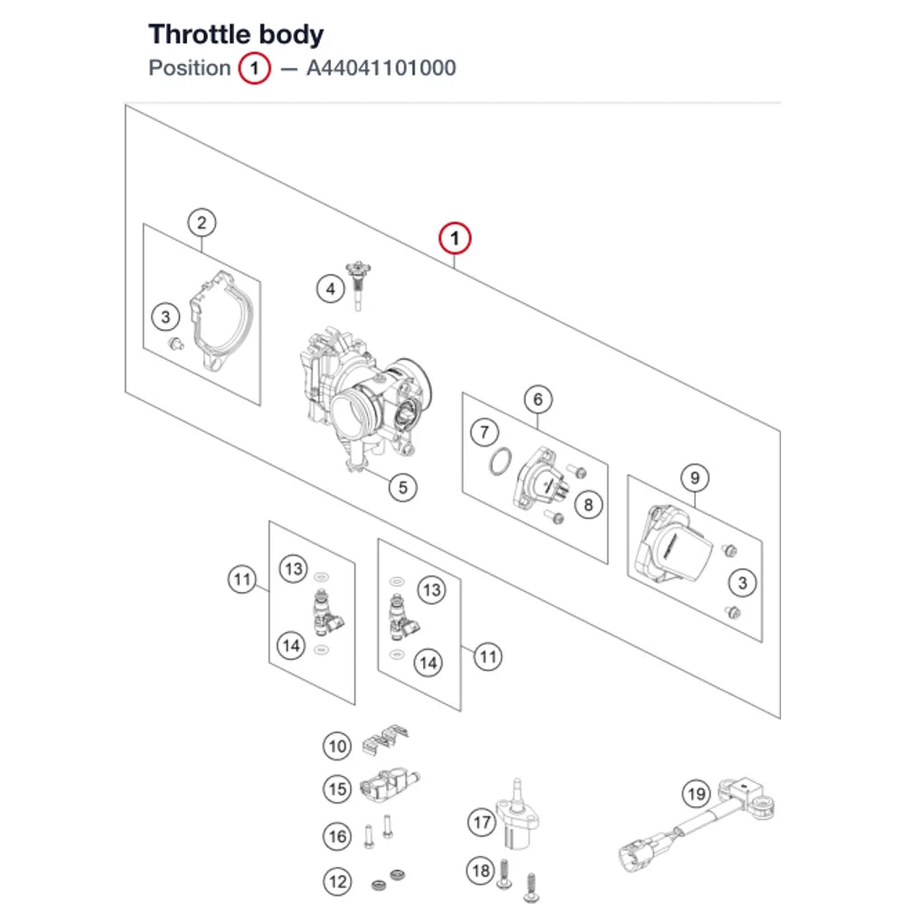 Throttle body