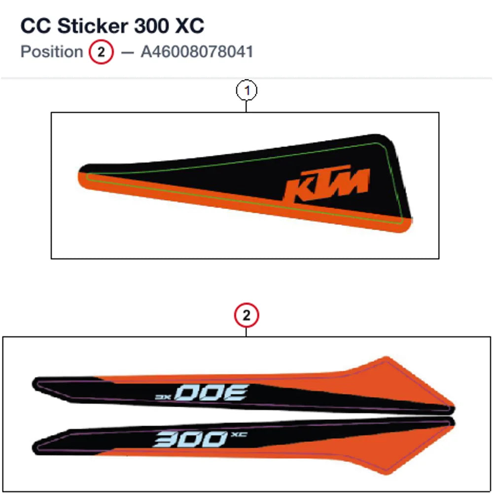 CC Sticker 300 XC