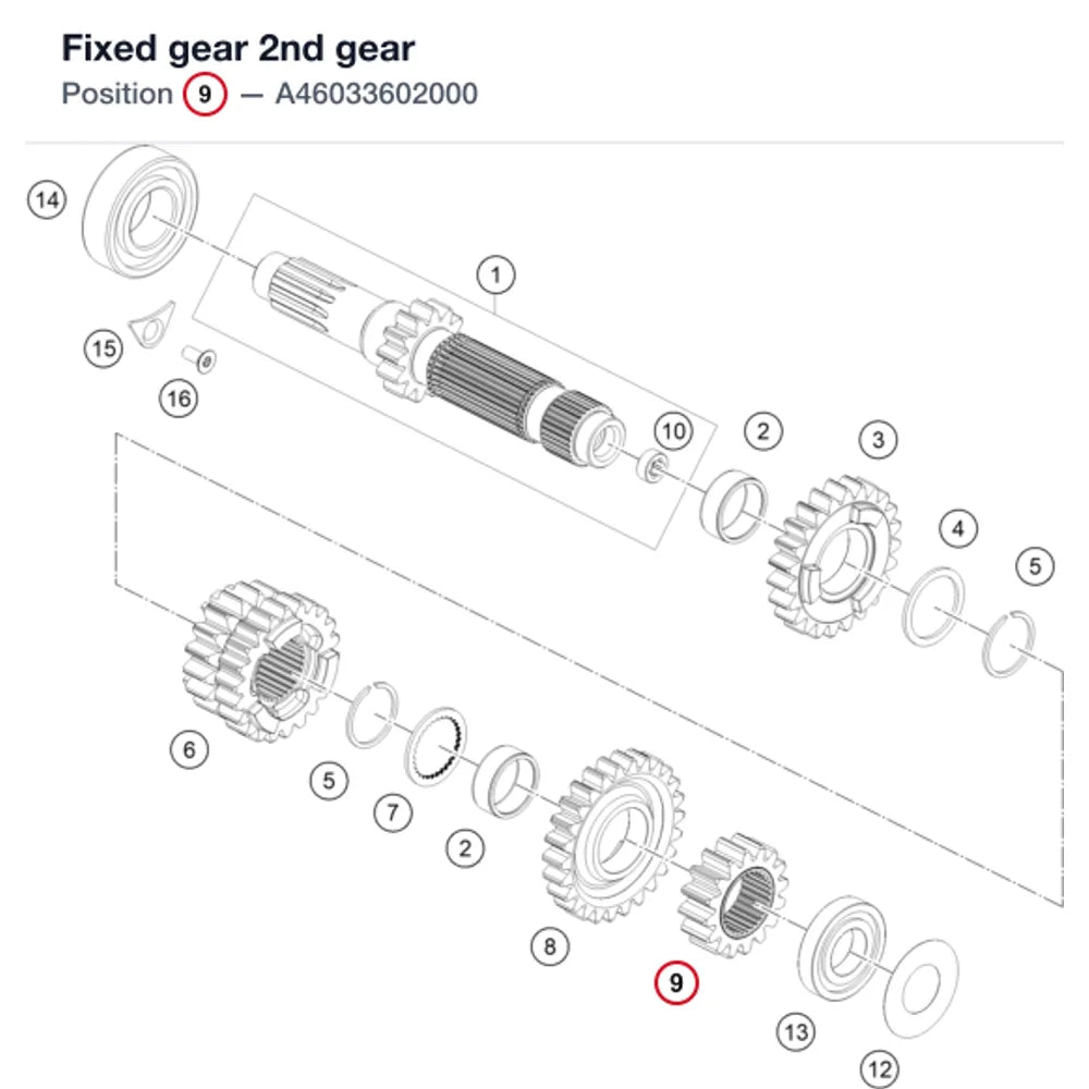 Fixed gear 2nd gear