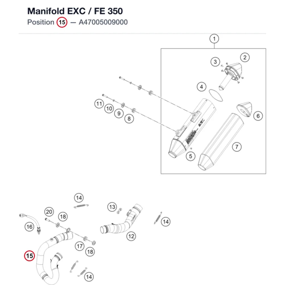 Manifold EXC / FE 350