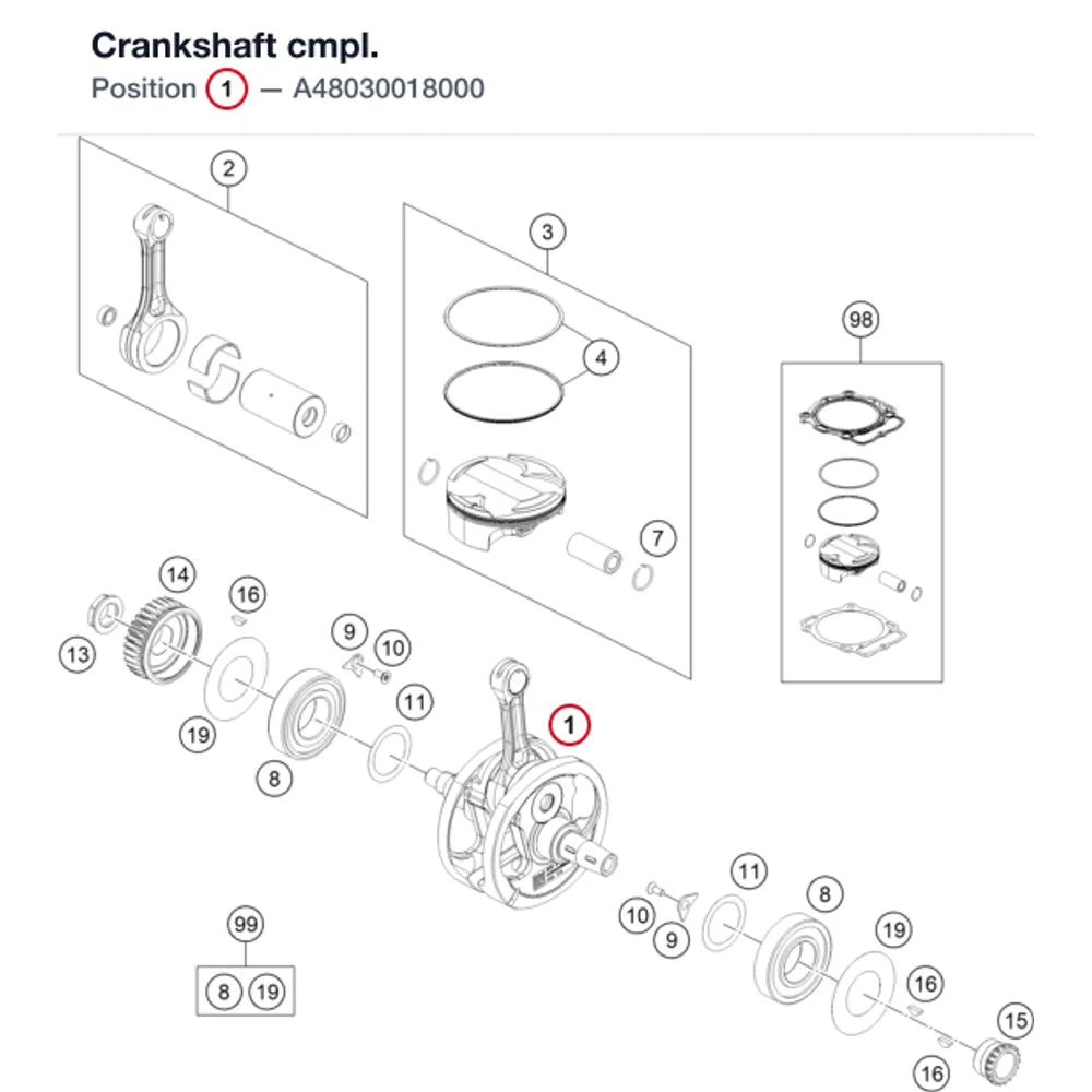 Crankshaft cmpl.