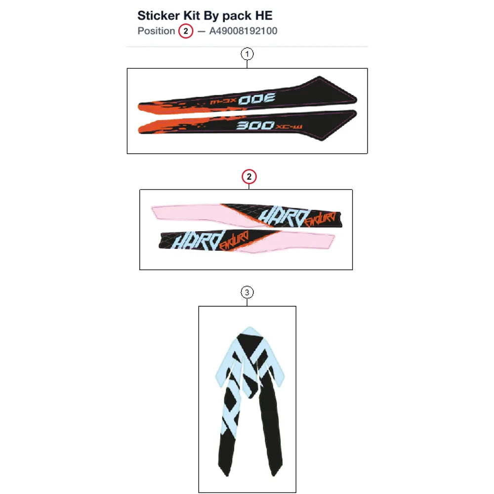 Sticker Kit By pack HE
