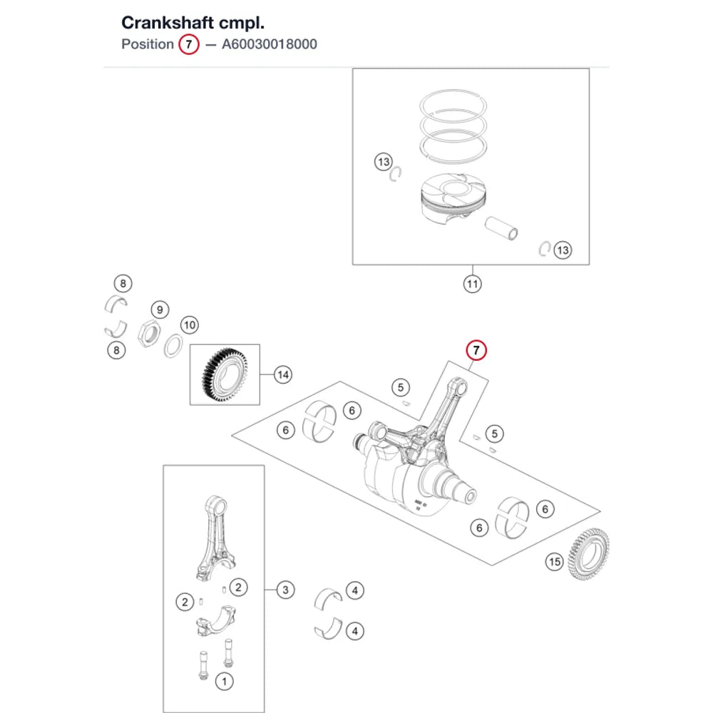 Crankshaft cmpl.