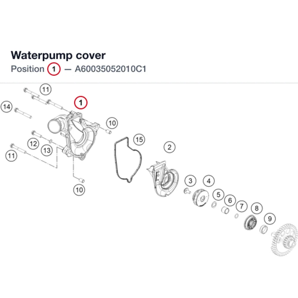 Waterpump cover