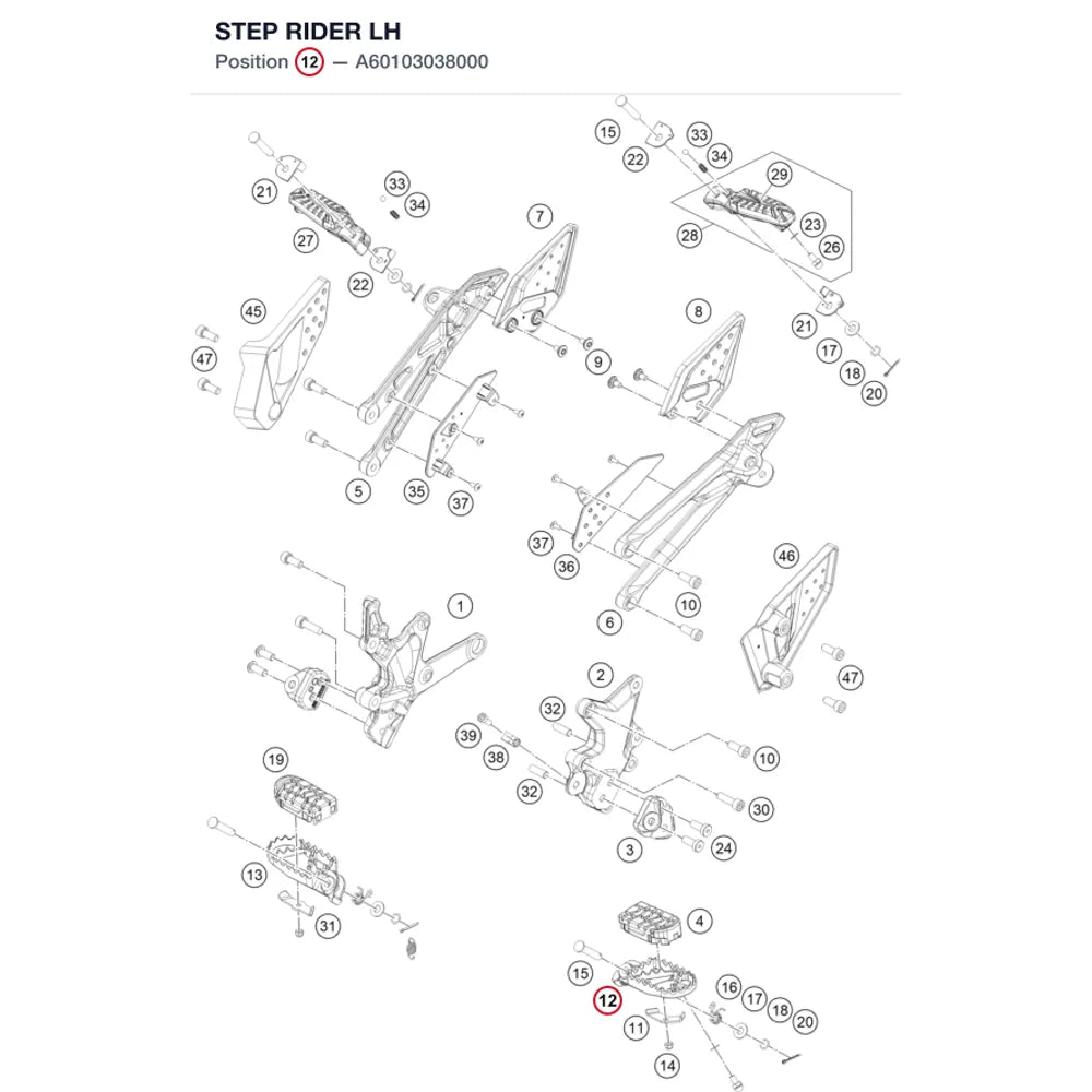 STEP RIDER LH