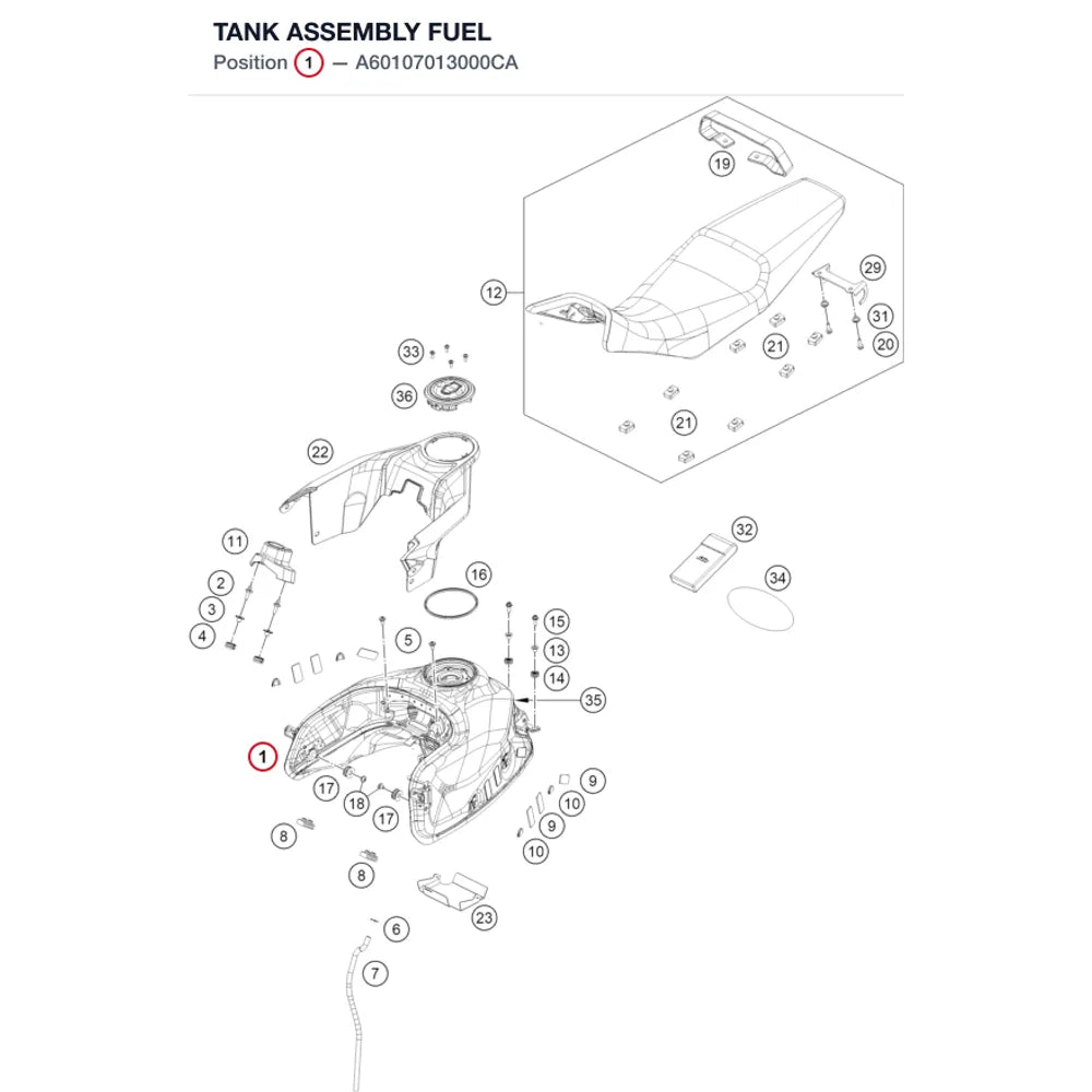 TANK ASSEMBLY FUEL