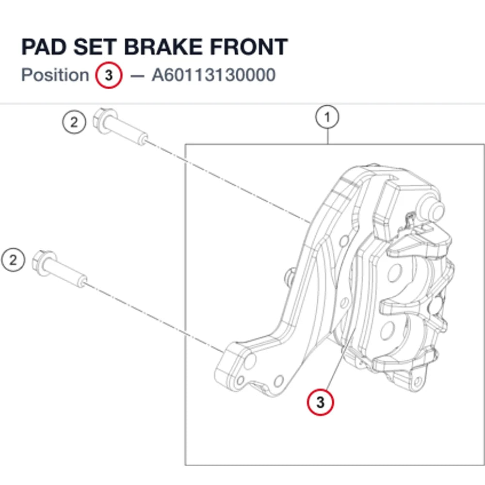PAD SET BRAKE FRONT