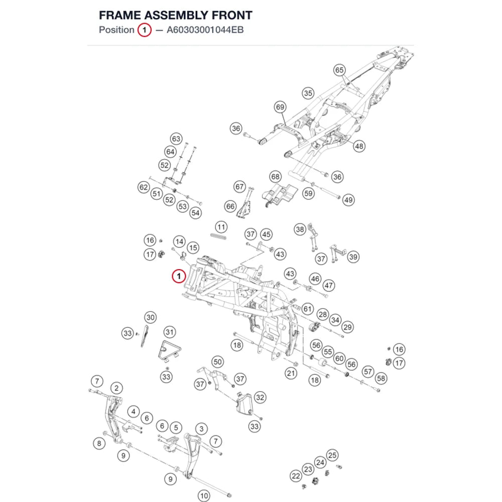 FRAME ASSEMBLY FRONT