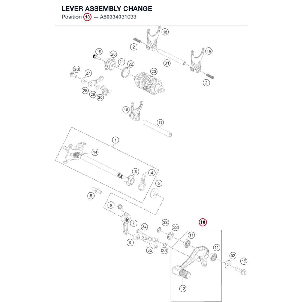 LEVER ASSEMBLY CHANGE
