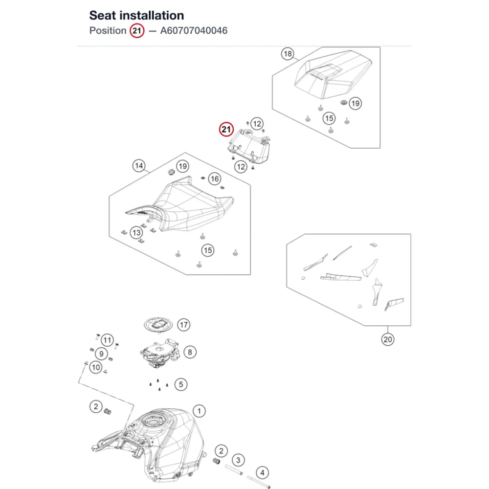 Seat installation