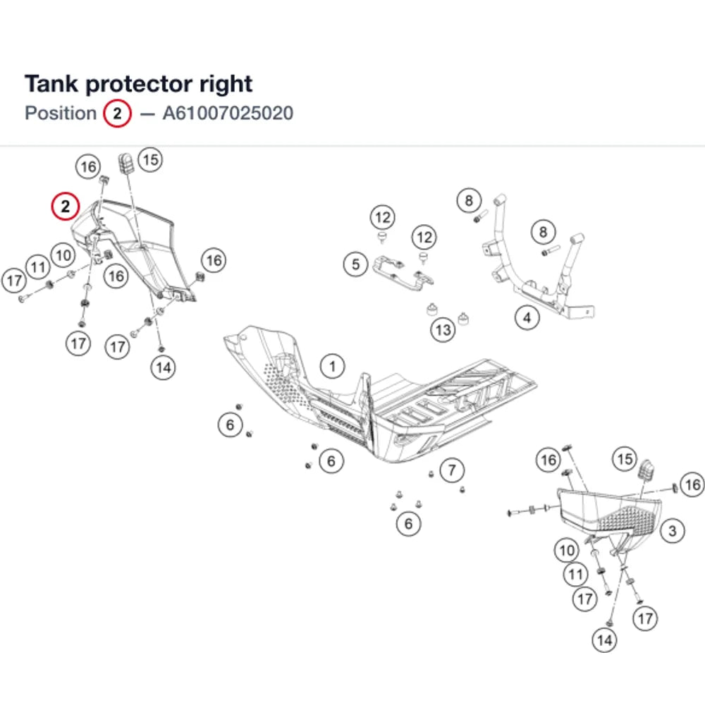 Tank protector right