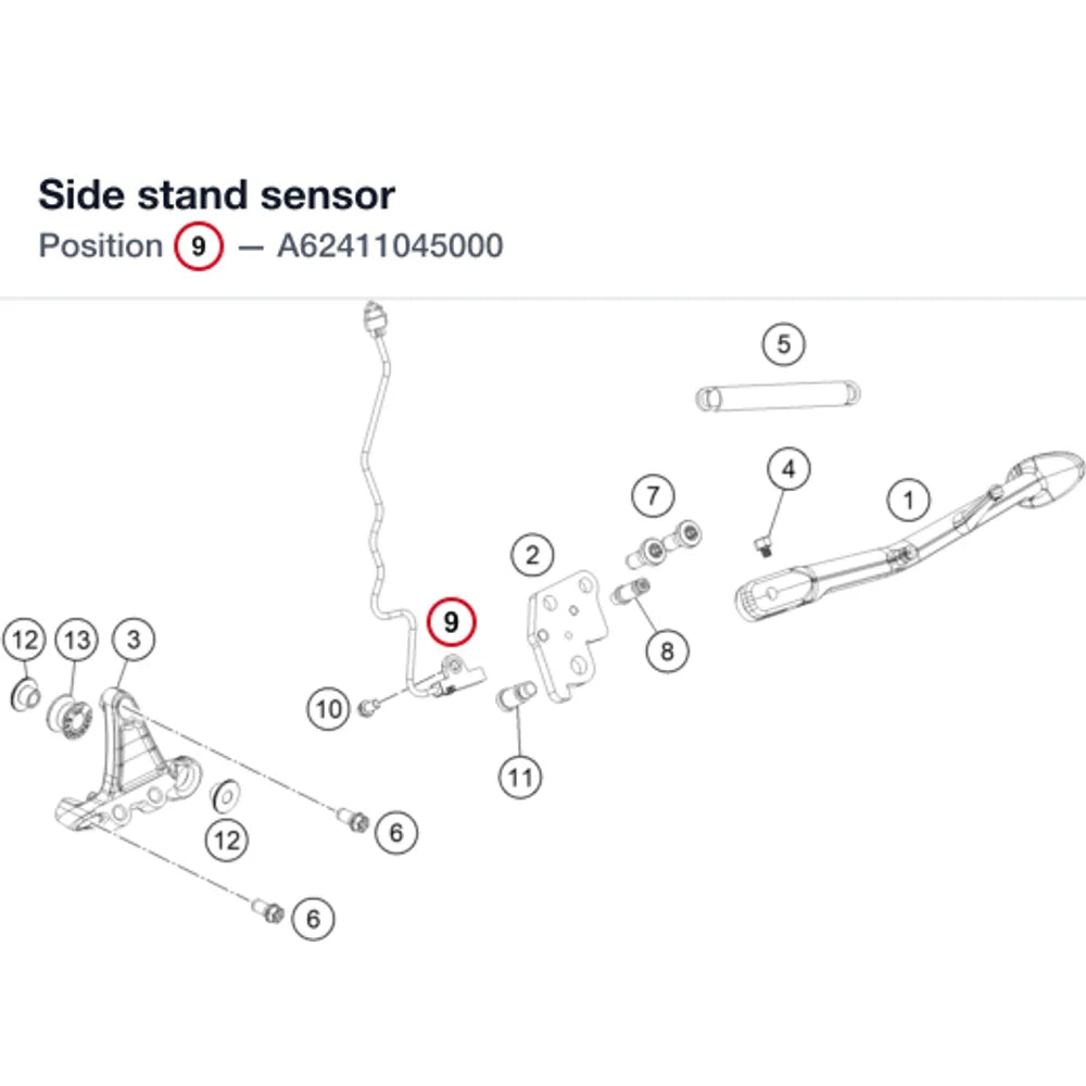 Side stand sensor