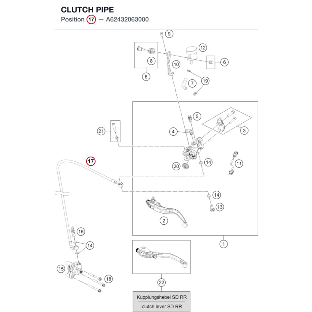 CLUTCH PIPE