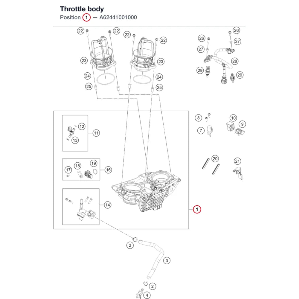 Throttle body
