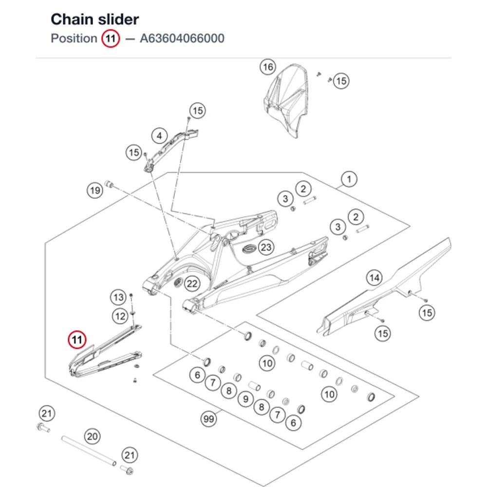 Chain slider