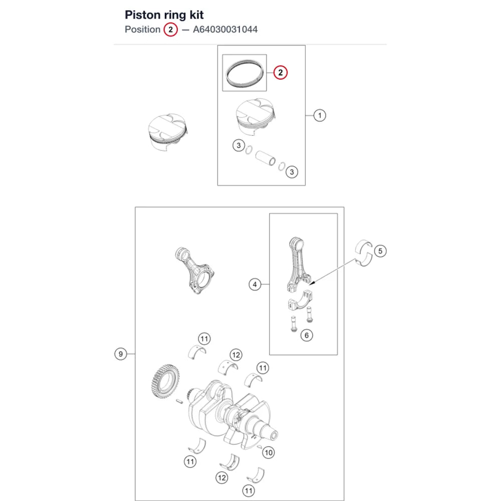Piston ring kit
