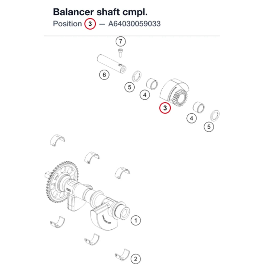 Balancer shaft cmpl.