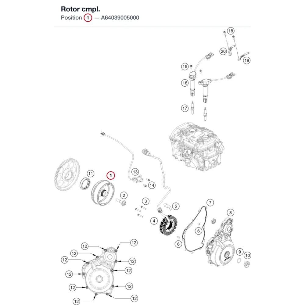 Rotor cmpl.