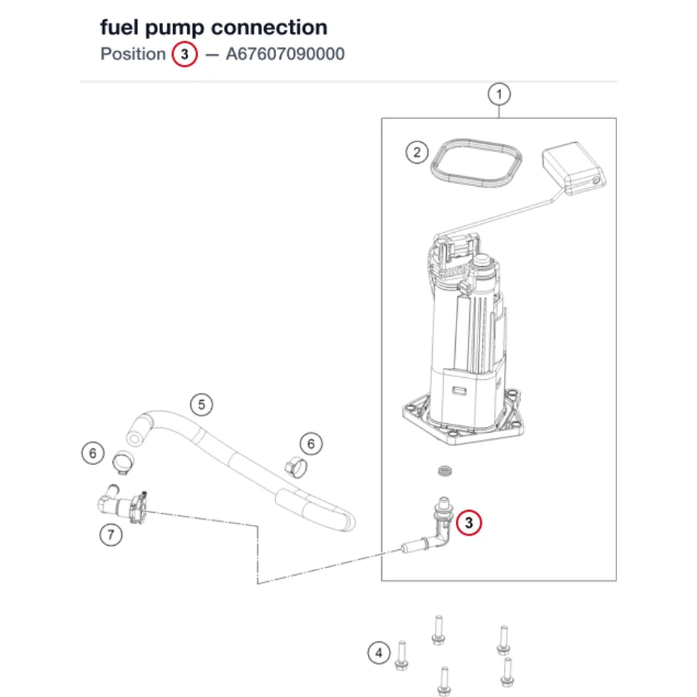 fuel pump connection