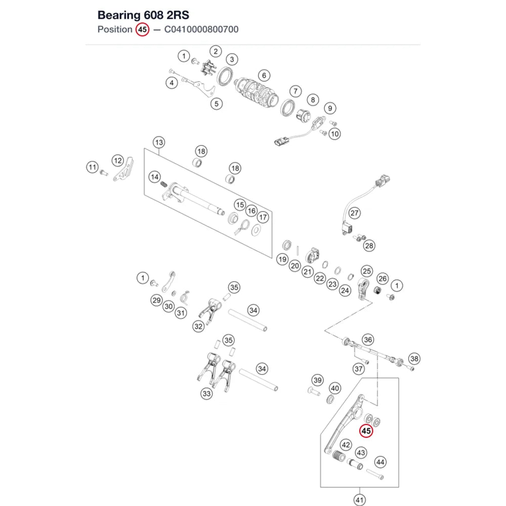Bearing 608 2RS