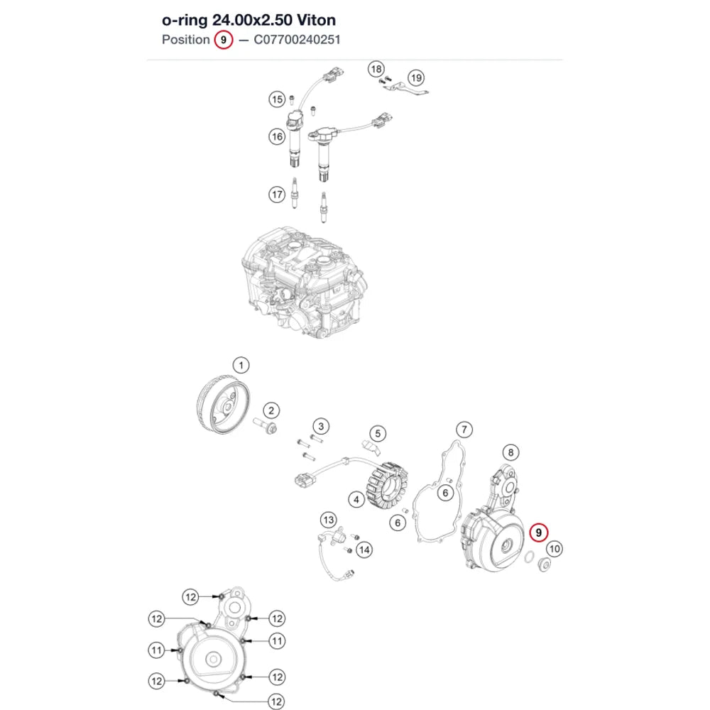 o-ring 24.00x2.50 Viton