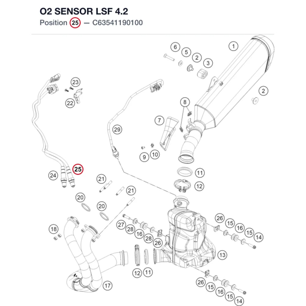 O2 SENSOR LSF 4.2