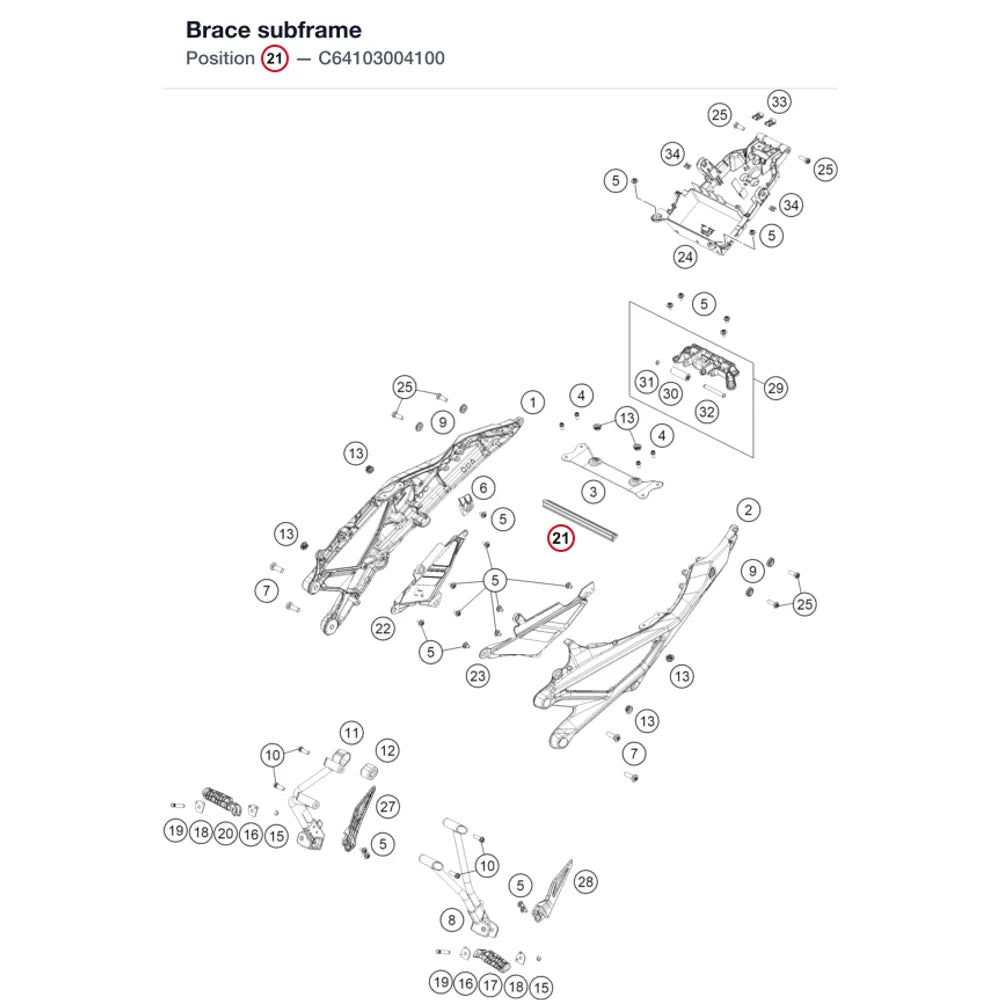 Brace subframe