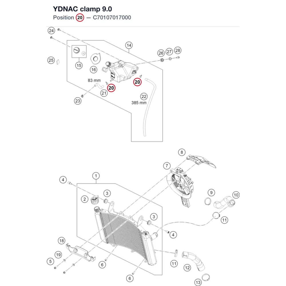 YDNAC clamp 9.0