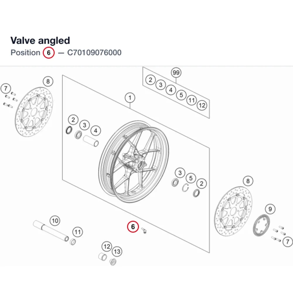Valve angled