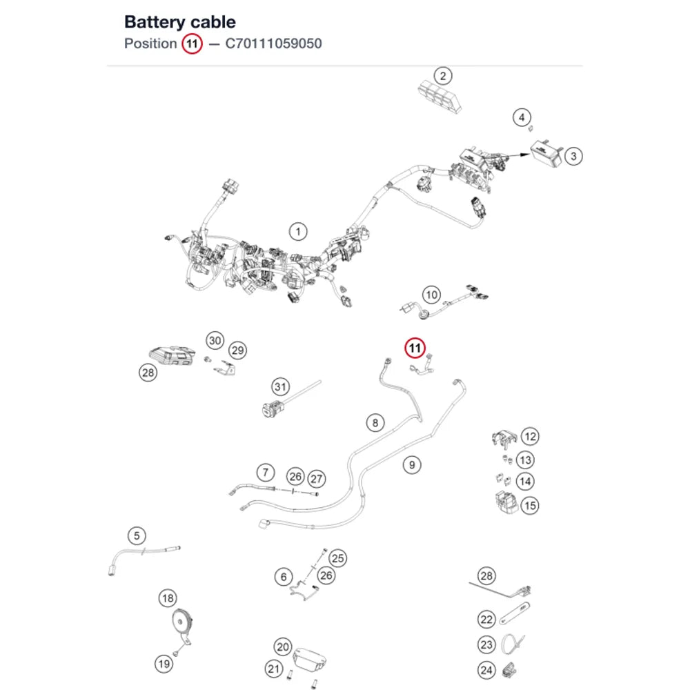 Battery cable