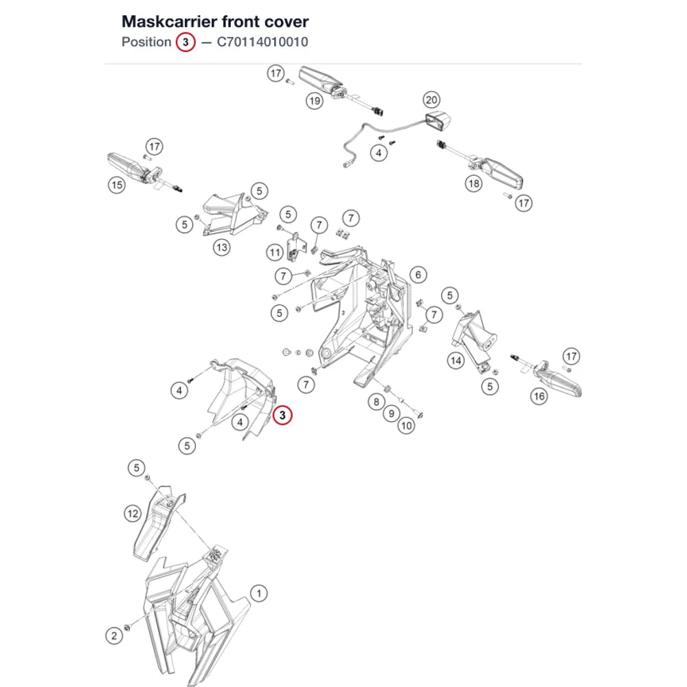 Maskcarrier front cover