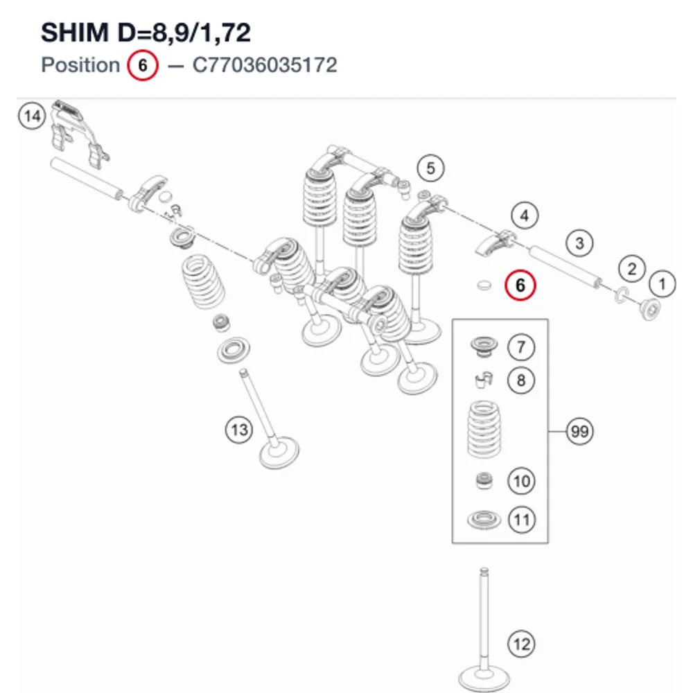SHIM D=8,9/1,72
