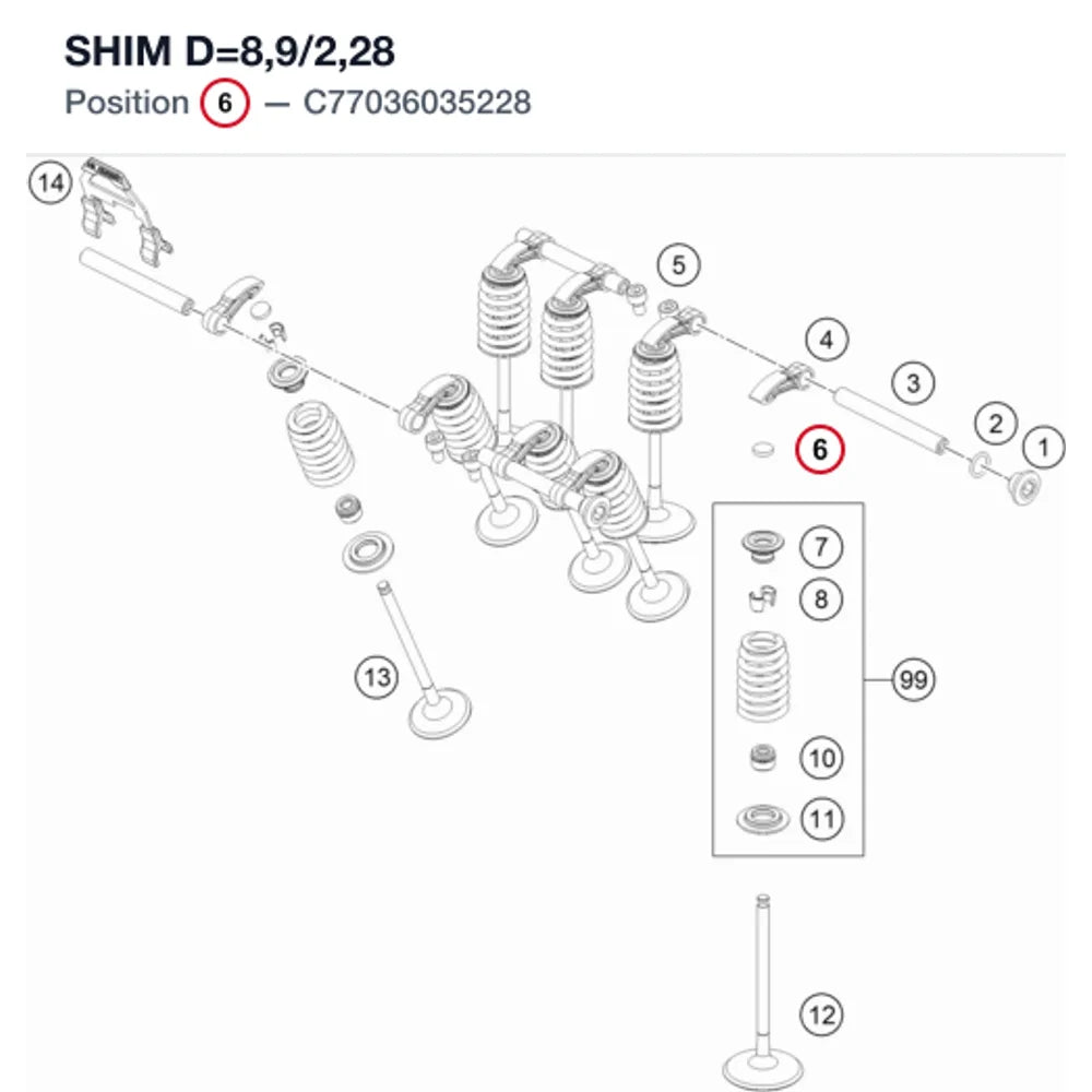 SHIM D=8,9/2,28