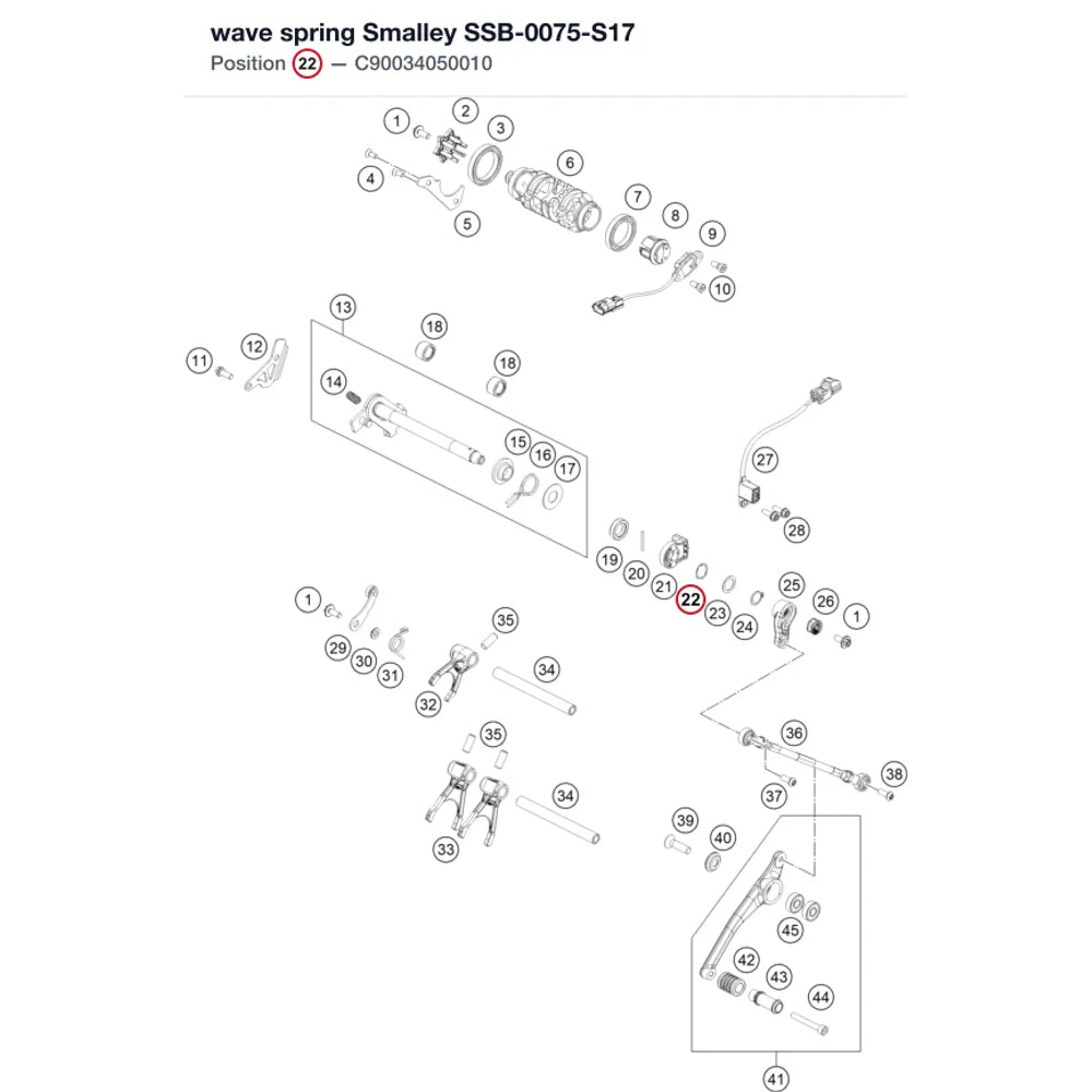 wave spring Smalley SSB-0075-S17
