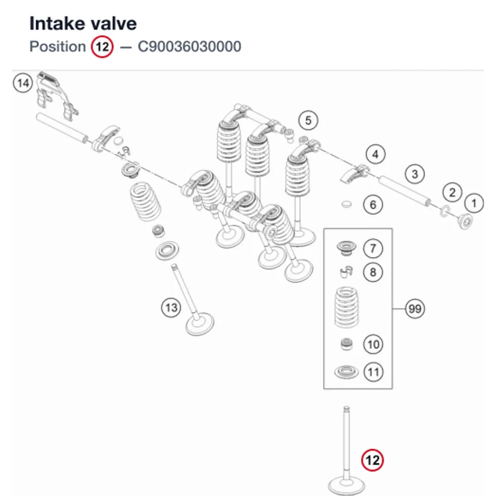 Intake valve